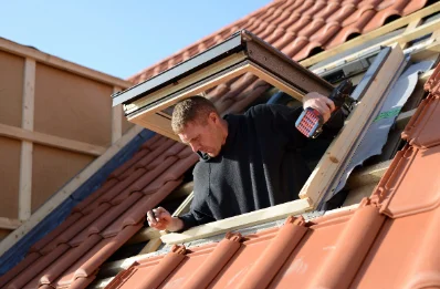 Pose de fenêtres de toit Velux à Aumerval